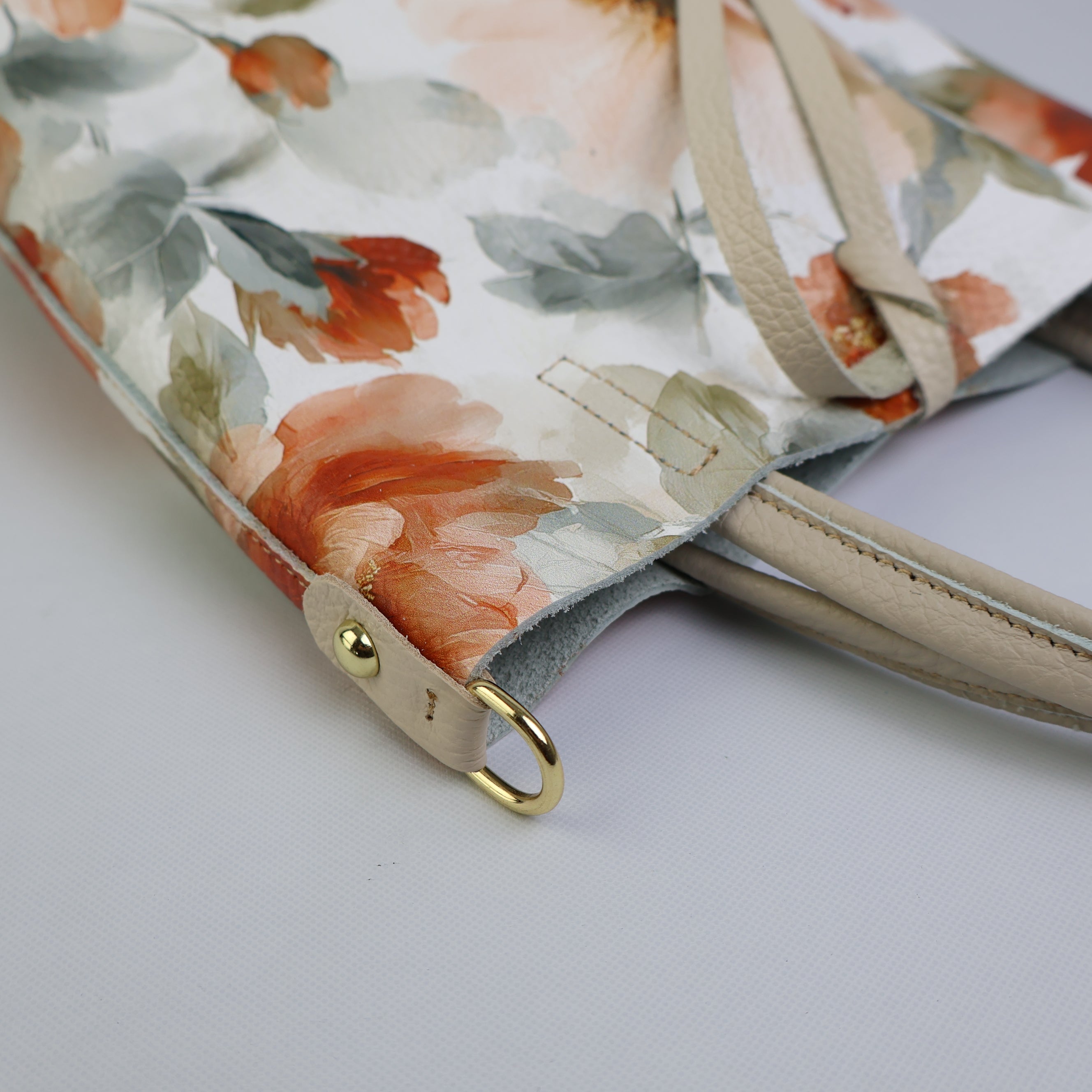 Piccola Tote Bag - Sanguine & Slate