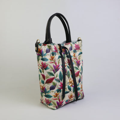 Piccola Tote Bag - Crimson Heliconia