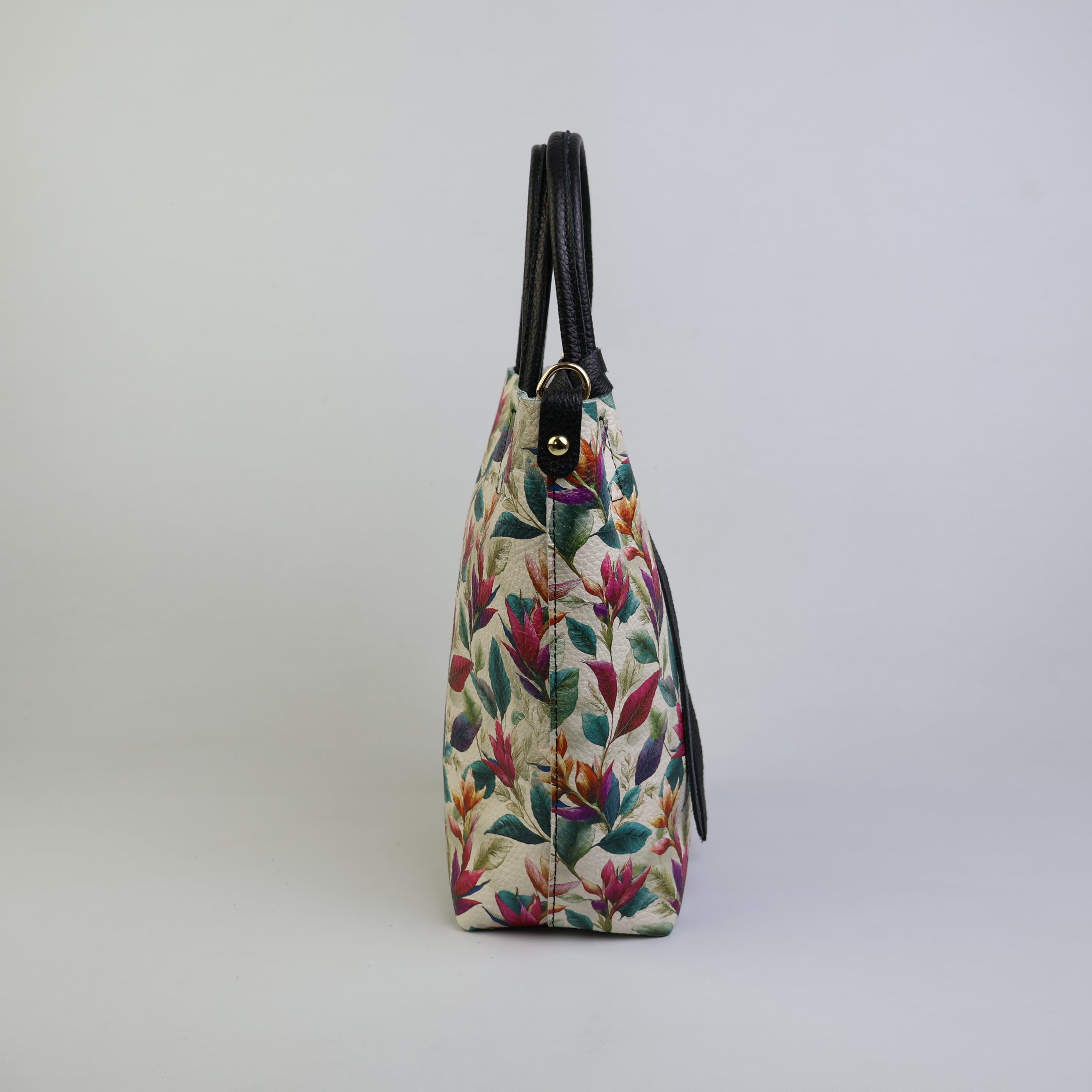 Piccola Tote Bag - Crimson Heliconia