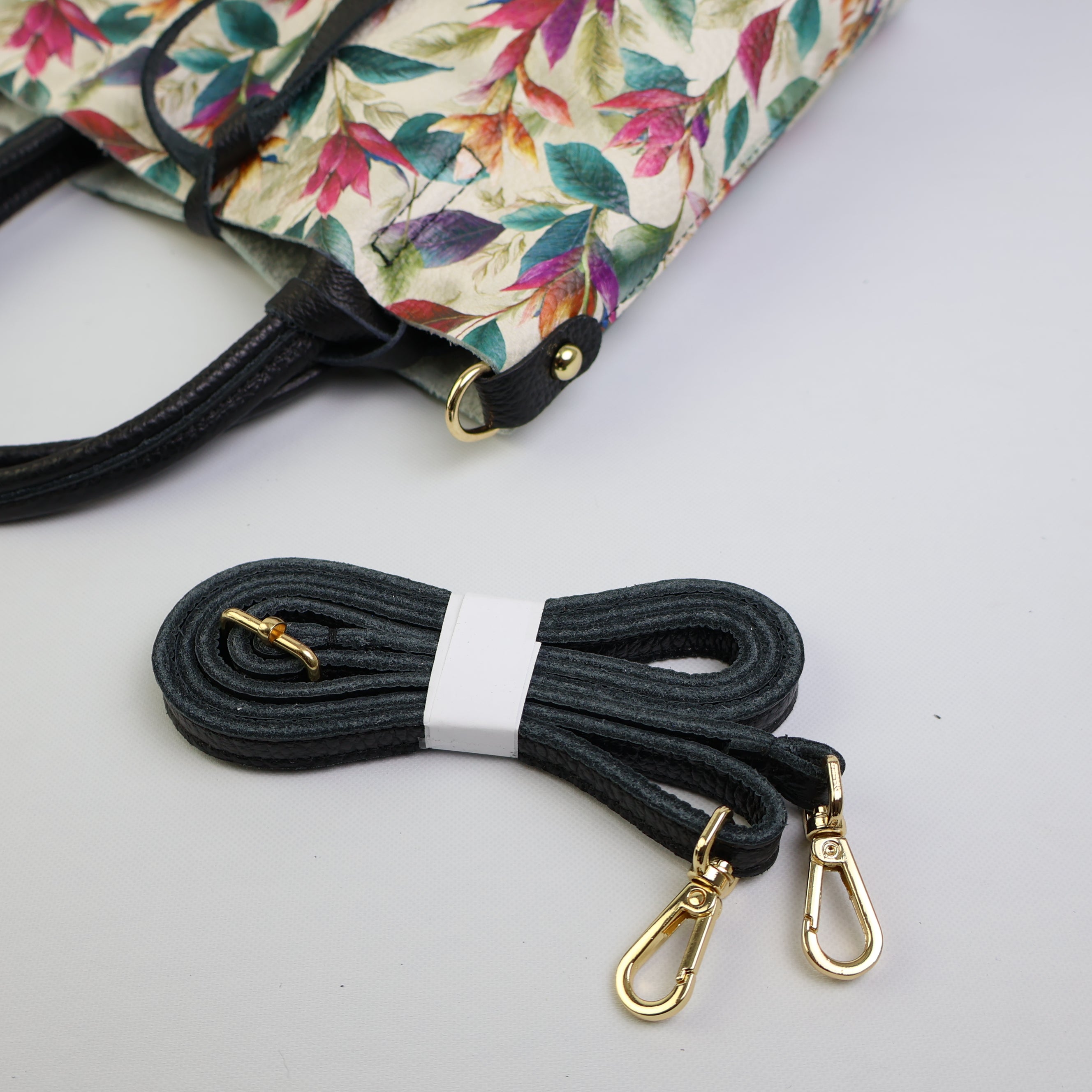 Piccola Tote Bag - Crimson Heliconia
