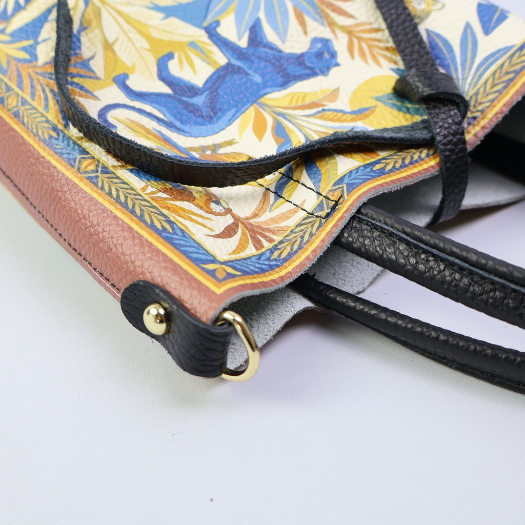 Small Tote Bag - Feline Flora