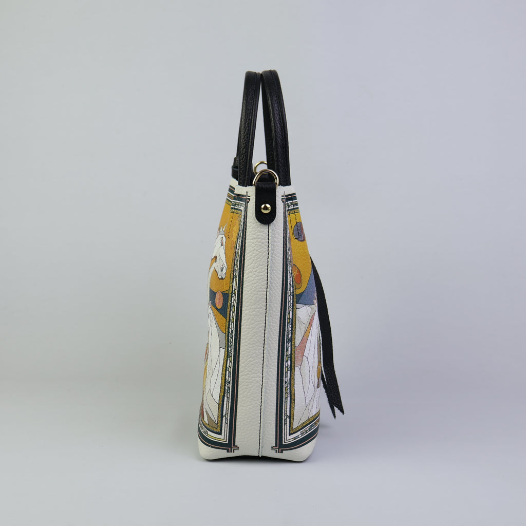 Small Tote Bag - Solar Horses
