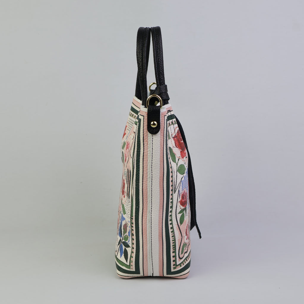 Small Tote Bag - Designer Roses