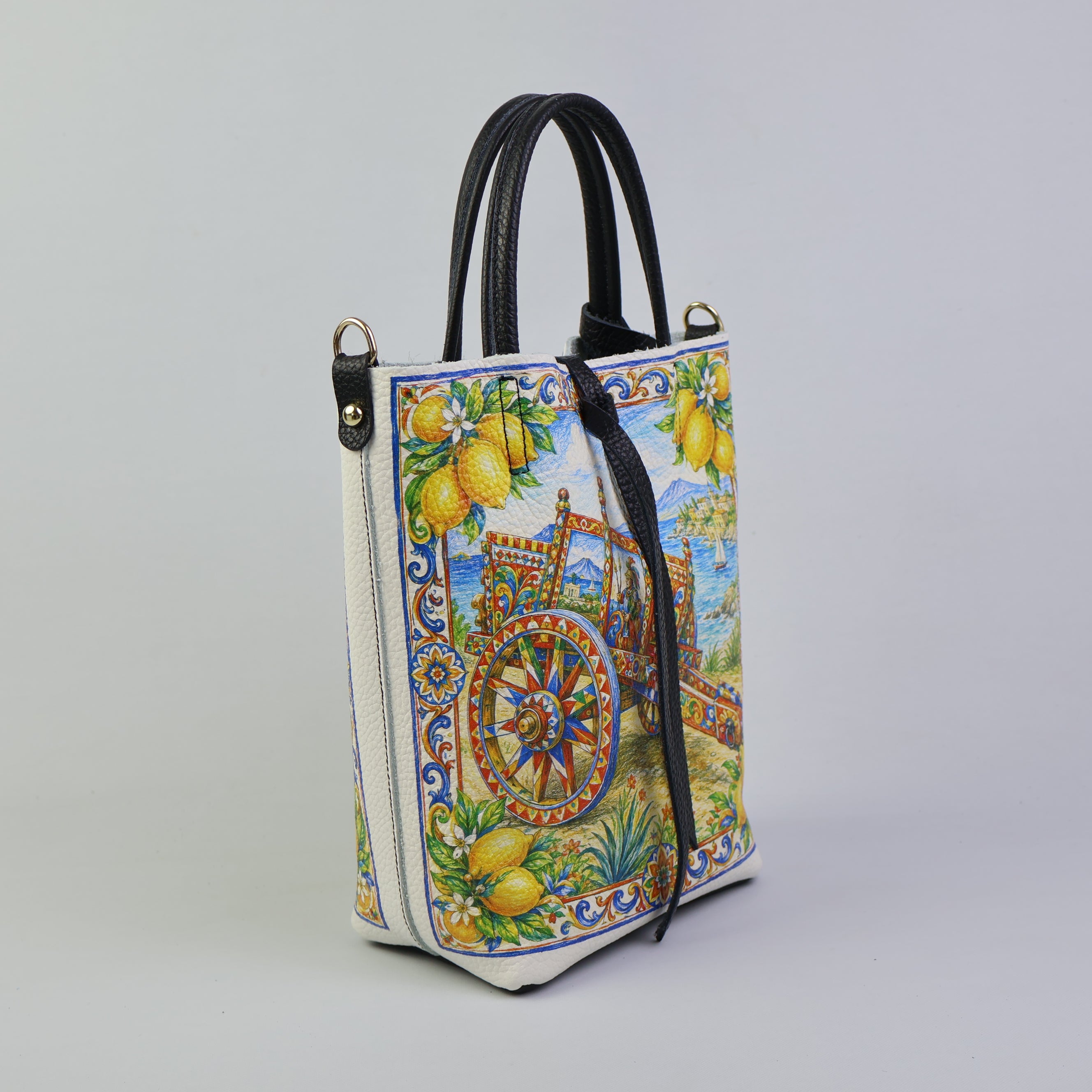 Piccola Tote Bag - Carretto Siciliano