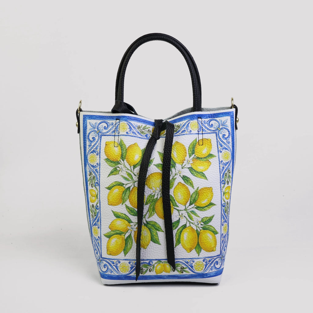 Petit sac cabas - Citrons