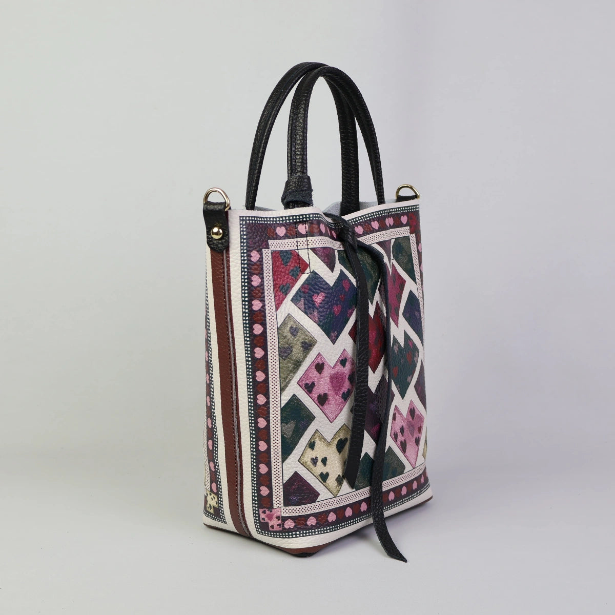 Small Tote Bag - Hearts