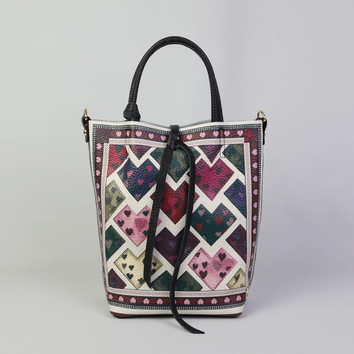 Small Tote Bag - Hearts