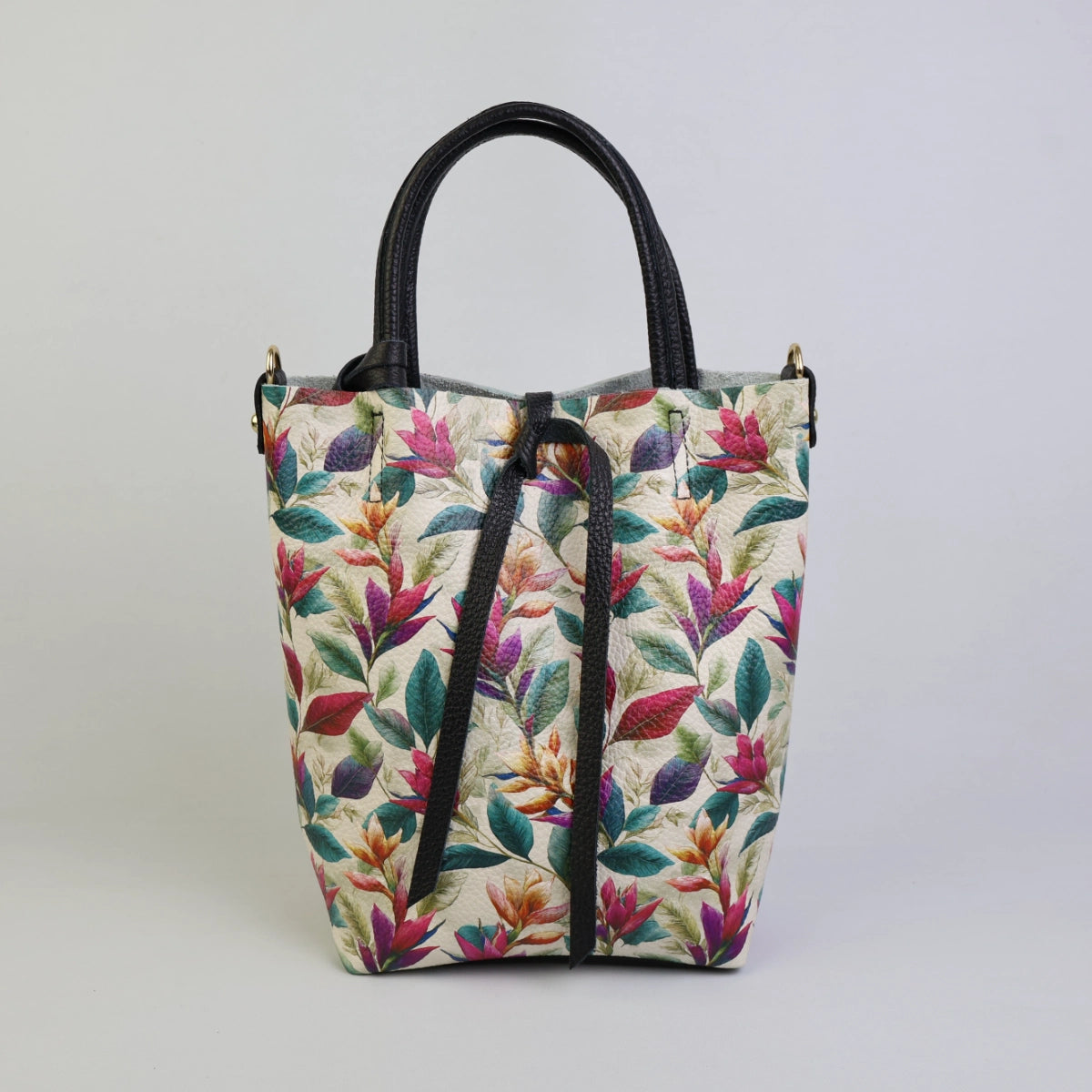 Piccola Tote Bag - Crimson Heliconia