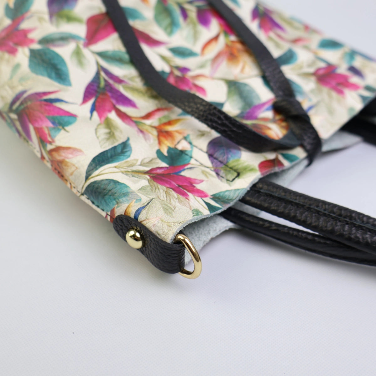Small Tote Bag - Crimson Heliconia