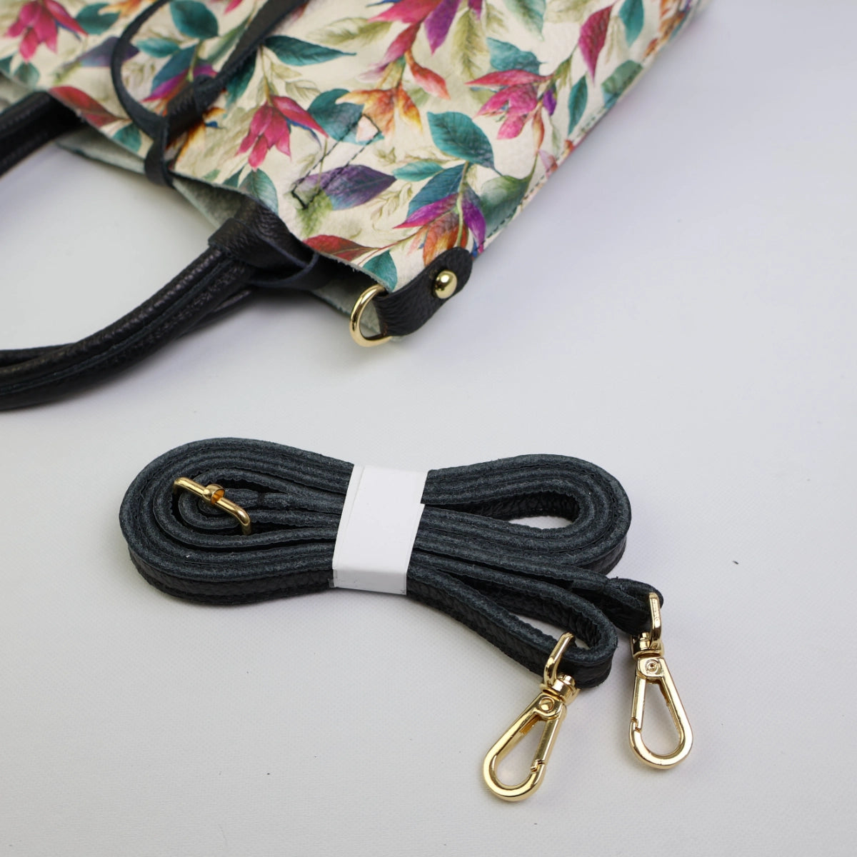 Piccola Tote Bag - Crimson Heliconia