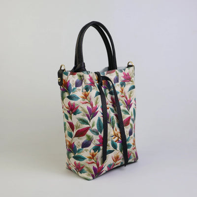 Piccola Tote Bag - Crimson Heliconia