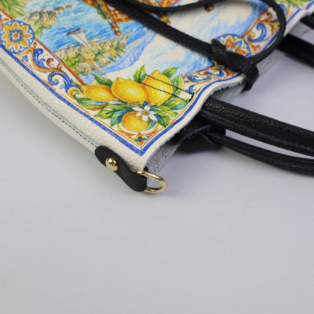 Piccola Tote Bag - Carretto Siciliano