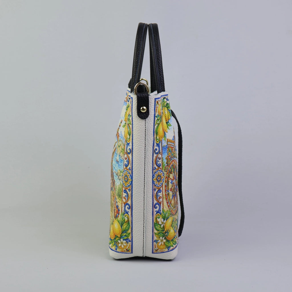 Piccola Tote Bag - Carretto Siciliano