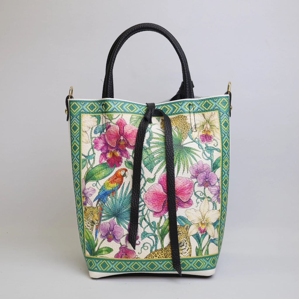Small Tote Bag - Orchids & Wilds