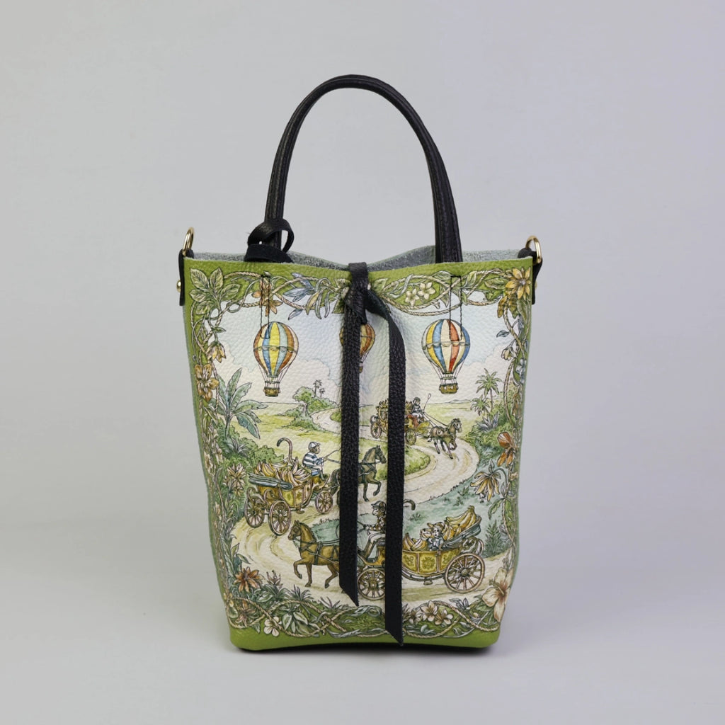 Small Tote Bag - Monkeys & Bananas