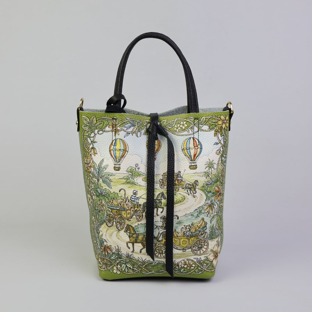 Small Tote Bag - Monkeys & Bananas