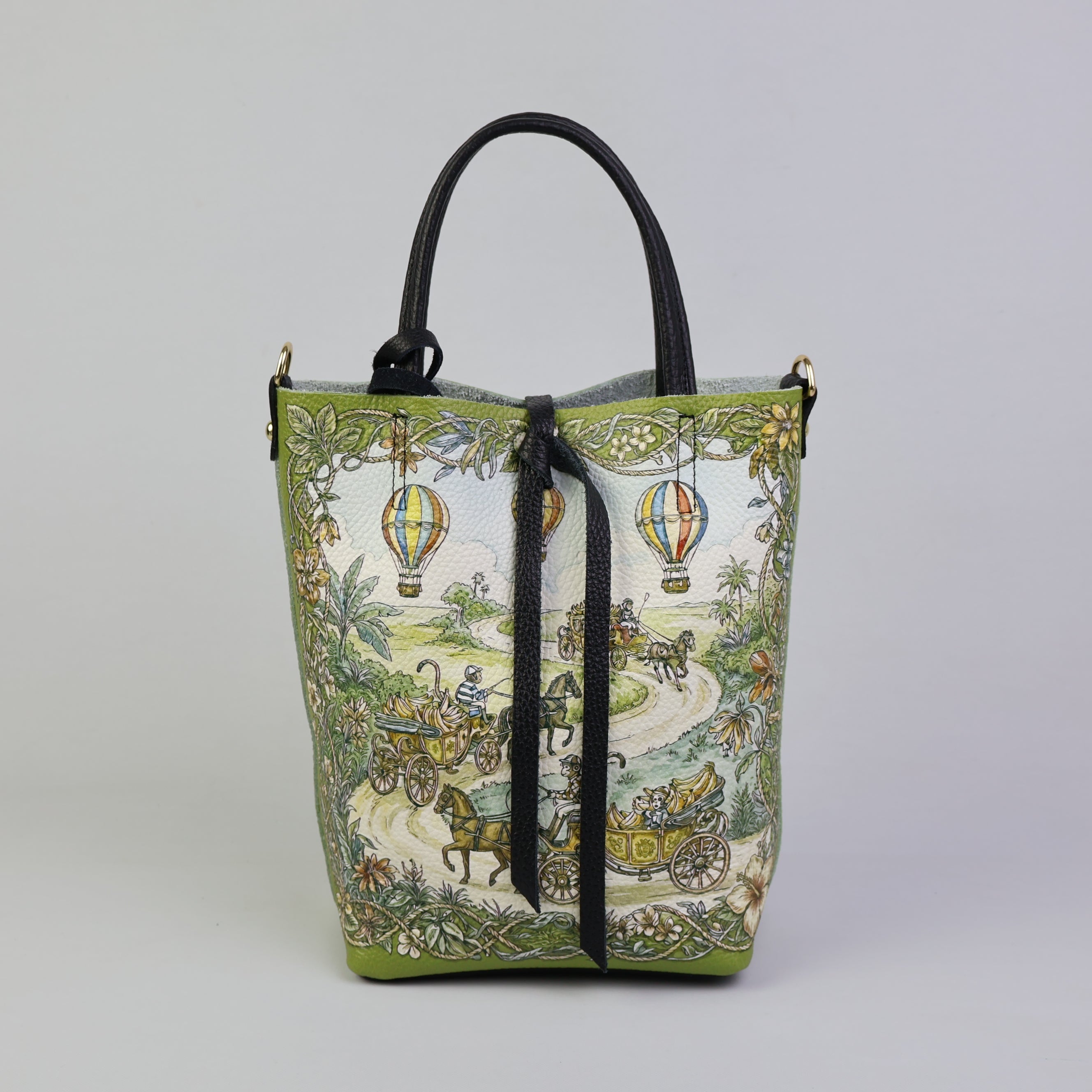 Small Tote Bag - Monkeys & Bananas