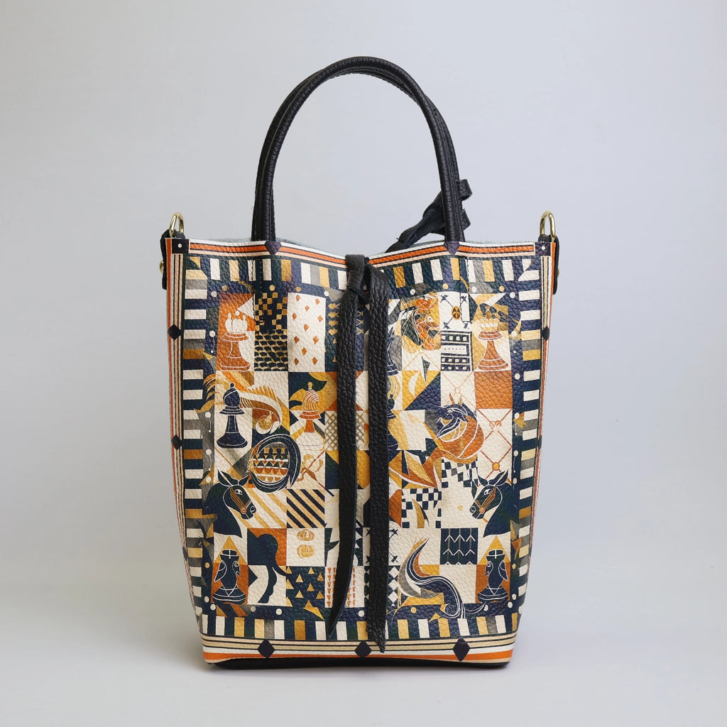 Small Tote Bag - Scacchi