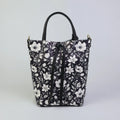 Piccola Tote Bag - Floreale Black & White