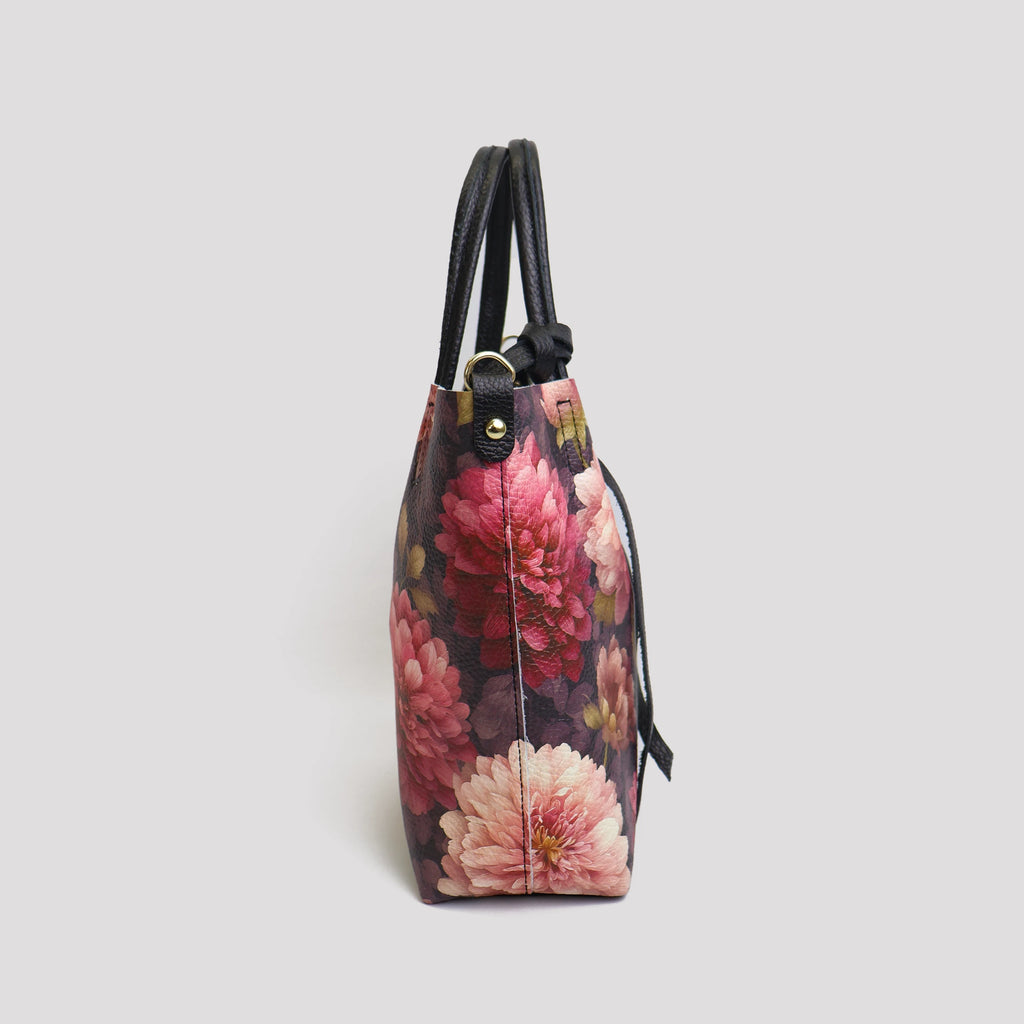 Piccola Tote Bag - Mulberry Dahlia