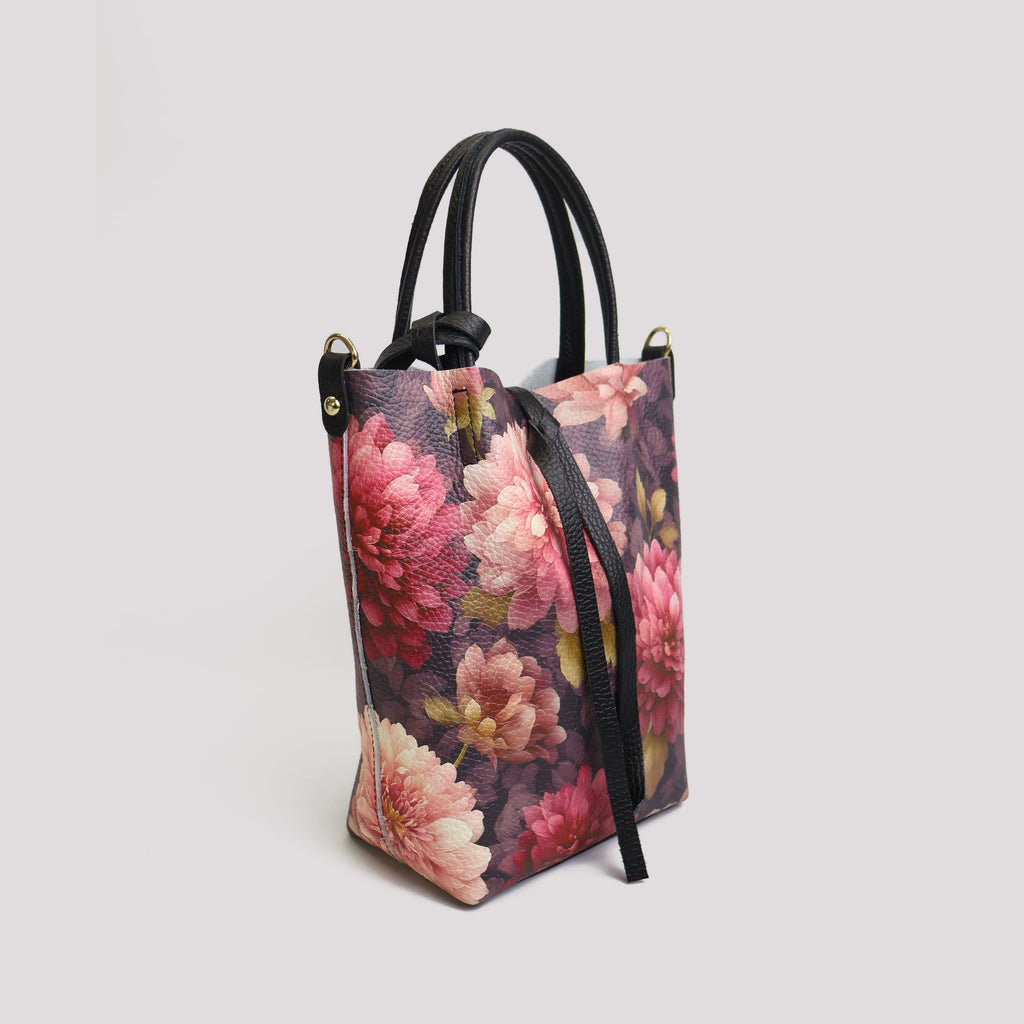 Piccola Tote Bag - Mulberry Dahlia